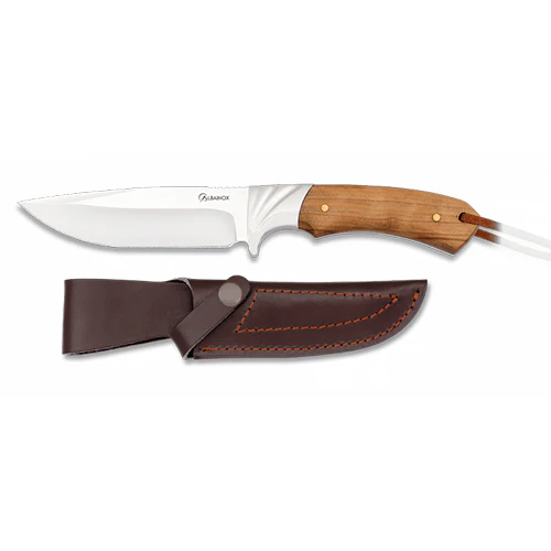 CUCHILLO CAZA ALBAINOX OLIVO 32455 - Imagen 2