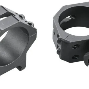 JUEGO DE ANILLAS WEAVER TÁCTICA SKELETON 4 TORNILLOS 30MM. [FIJAS] BAJAS