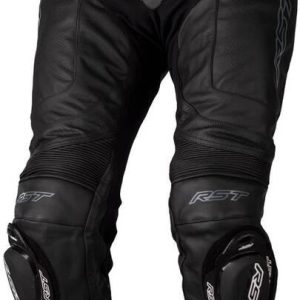 Pantalón de Piel RST S-1 CE Negro: Protección y Estilo Deportivo