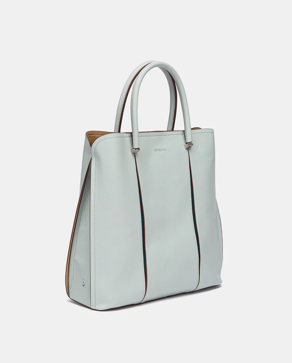 Bolso de mano azul - Imagen 3
