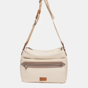 Bandolera beige