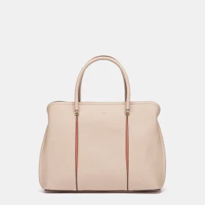 Bolso de mano camel