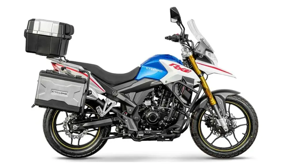 Cyclone RX1 PRO 2025 125 cc | Moto Trail con TCS, ABS, Pantalla LCD y Maletas 3× - Imagen 2