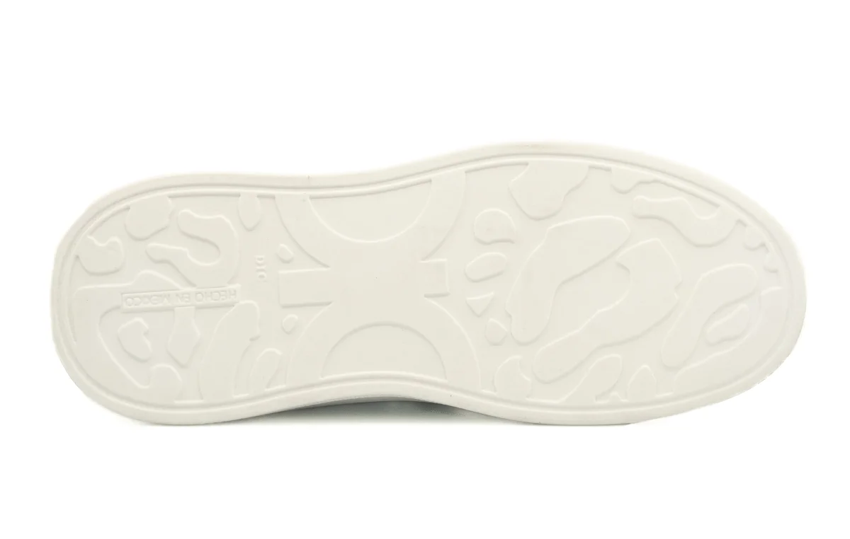 Tenis Offlander, Tipo Bota, Piel Napa, Blanco - Imagen 6