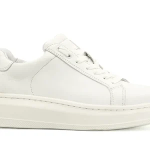 Tenis Offlander, Tipo Choclo, Piel Napa, Blanco